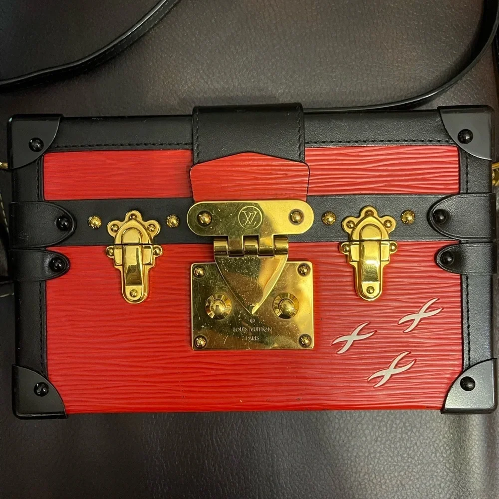 Louis Vuitton Petite Malle Hard Trunk Crossbody